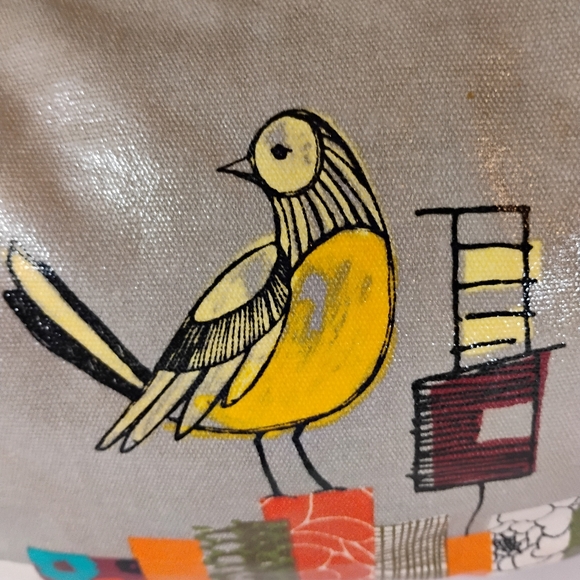 Fossil Key Per City Birds Fabric/Canvas Purse - Picture 5 of 16